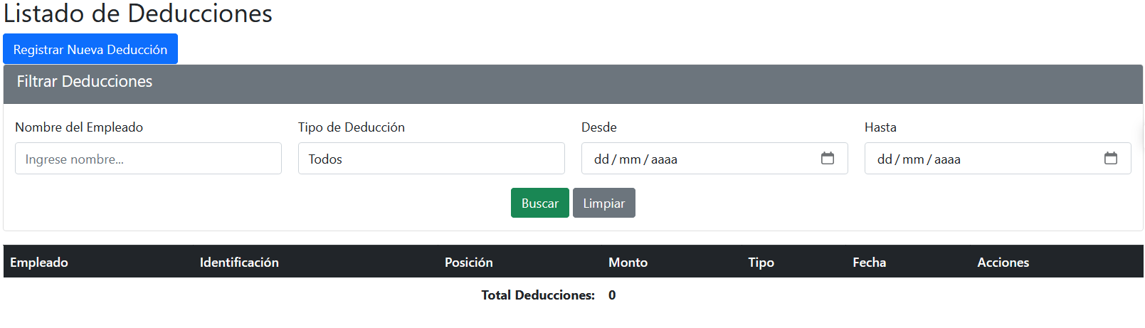 Sistema RH 3